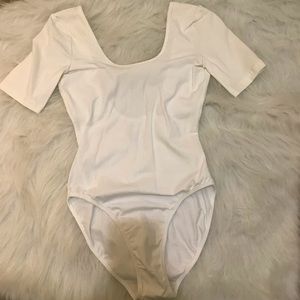 American Apparel White Bodysuit